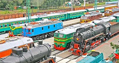 Trans-Siberian railway lokomotive museum